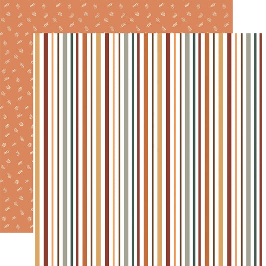 Feels Like Fall . Pumpkin Spice Stripes