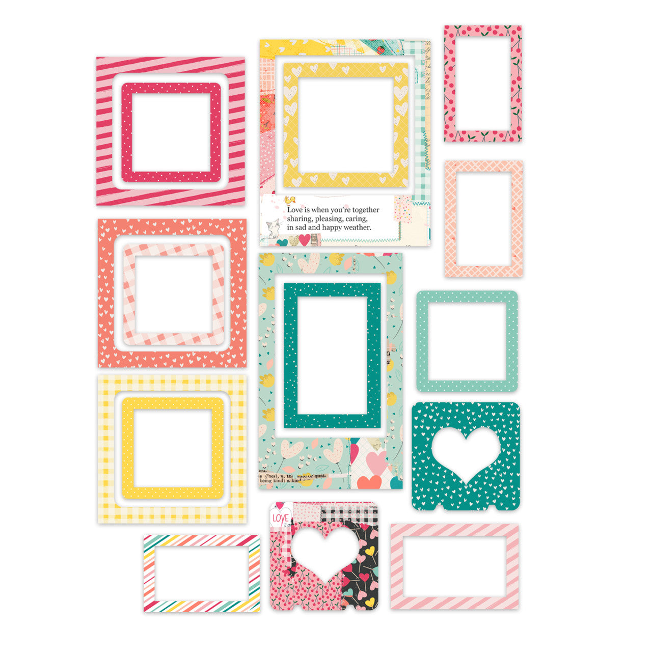 Love is Kind . Ephemera Friendship Frames