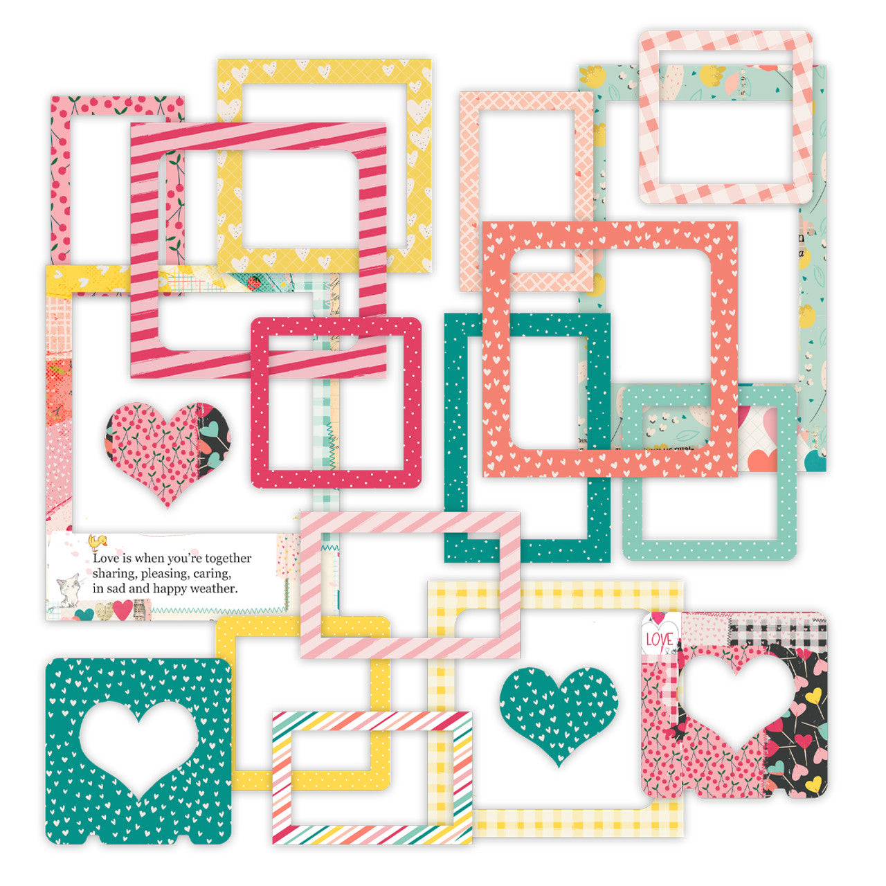 Love is Kind . Ephemera Friendship Frames