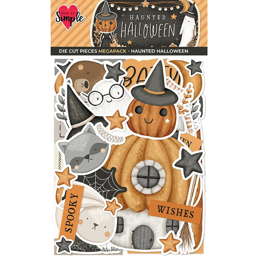 Haunted Halloween . Die Cut Pieces