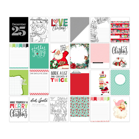 Christmas Cheer . Made a List Journal Pocket Cards