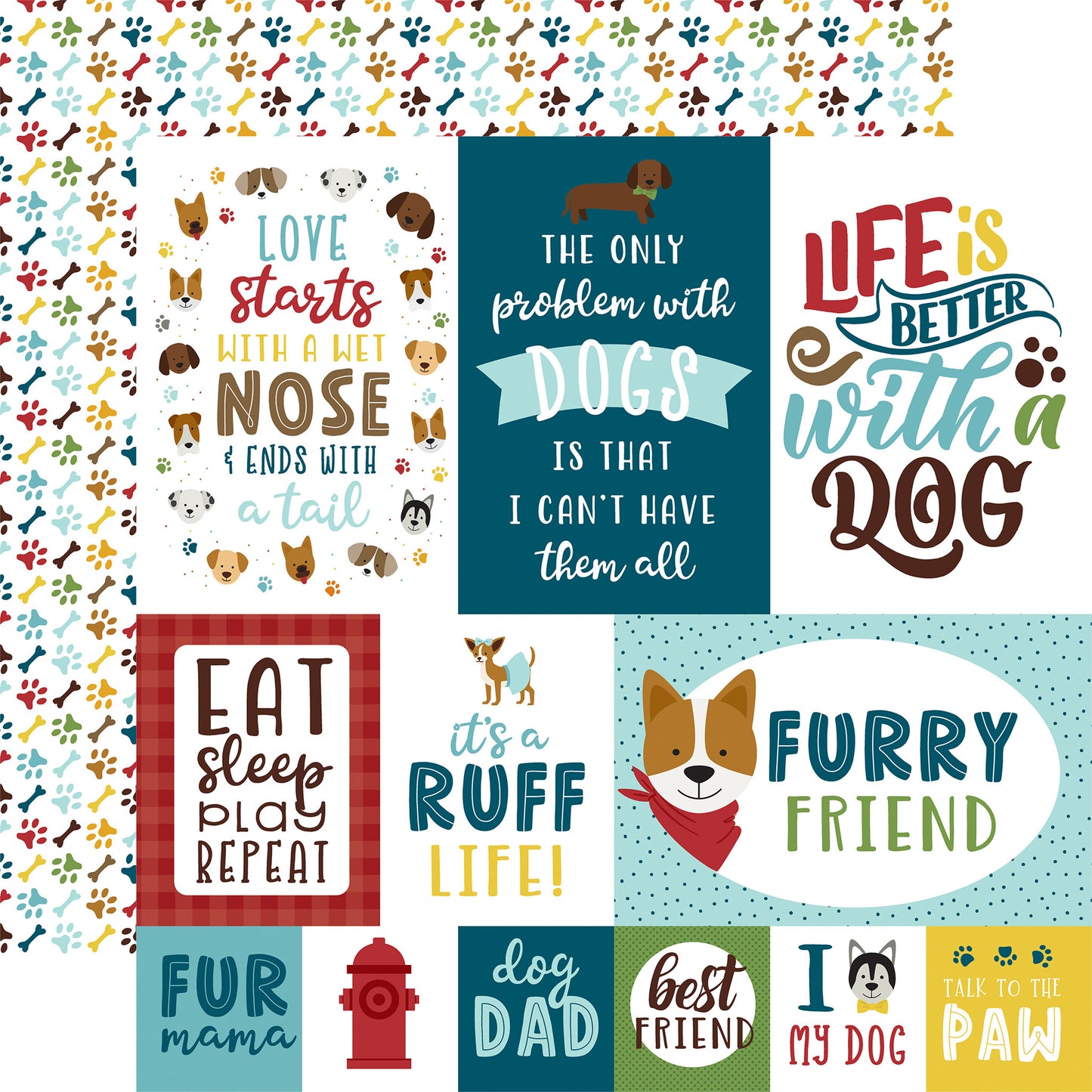 My Dog . 4x6 Journaling Cards