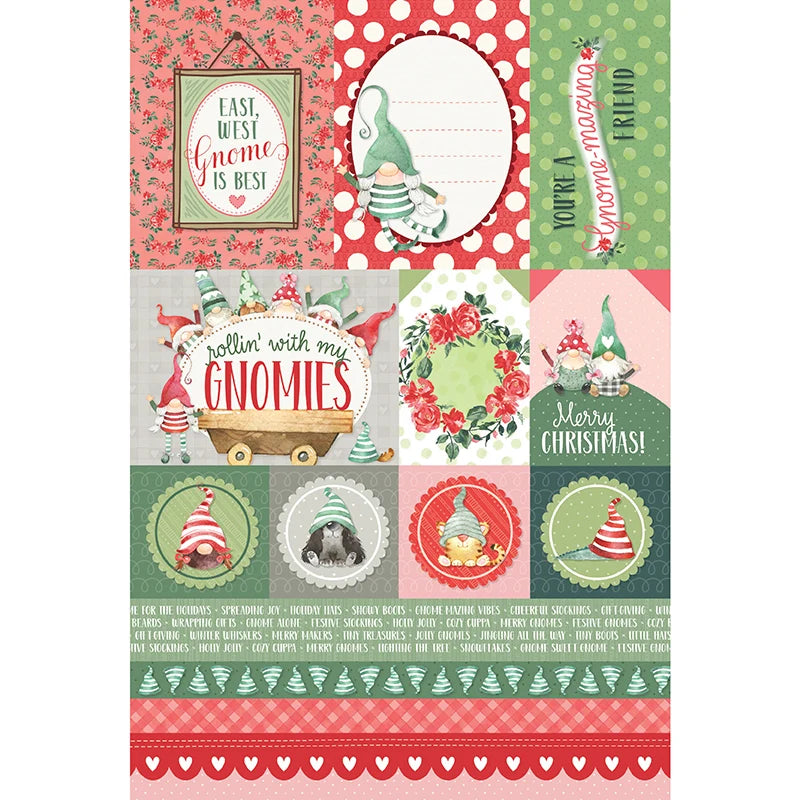 Very Merry Gnomes . 6x9 Collection Pack