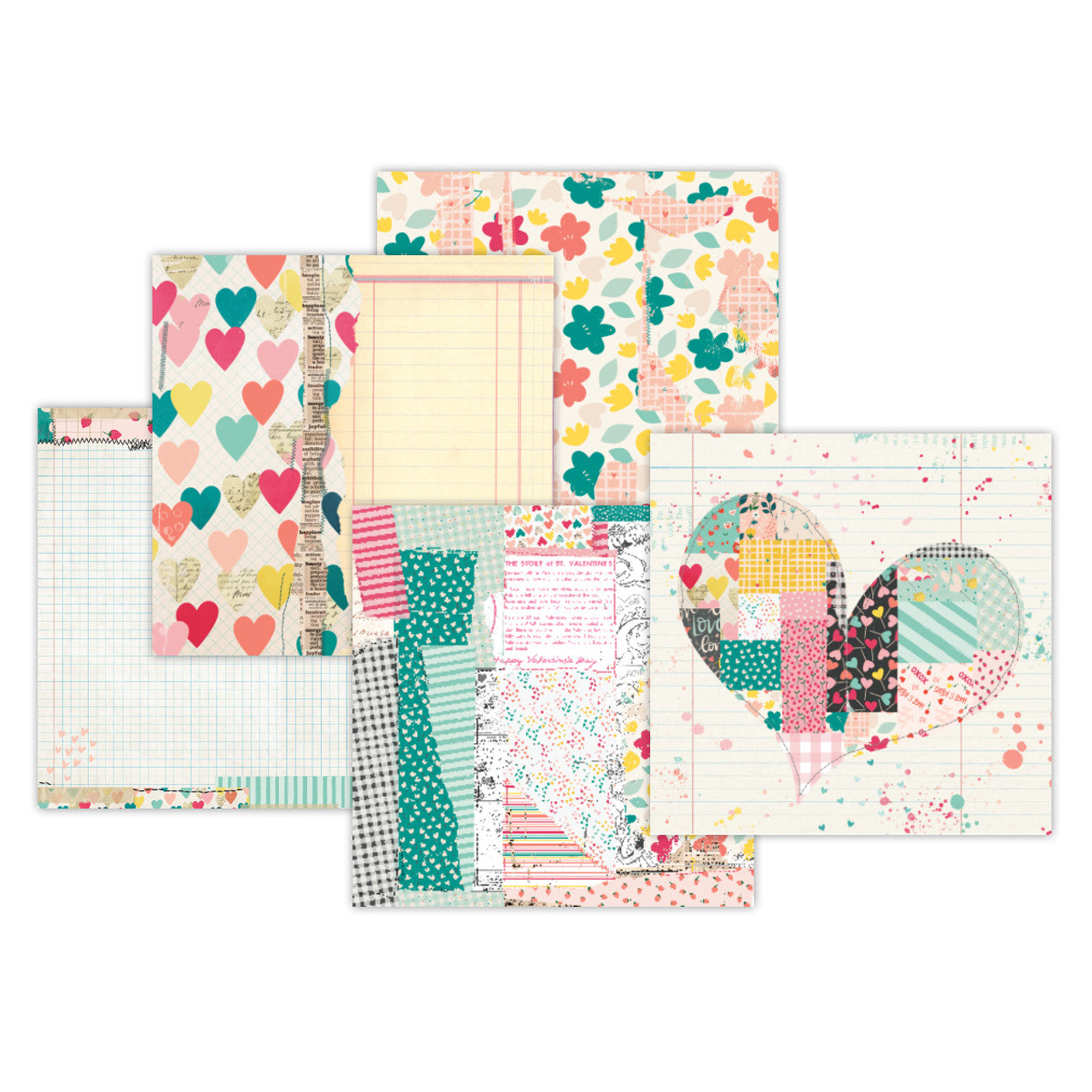 Love is Kind . 12 x 12 Mixed Paper Pack