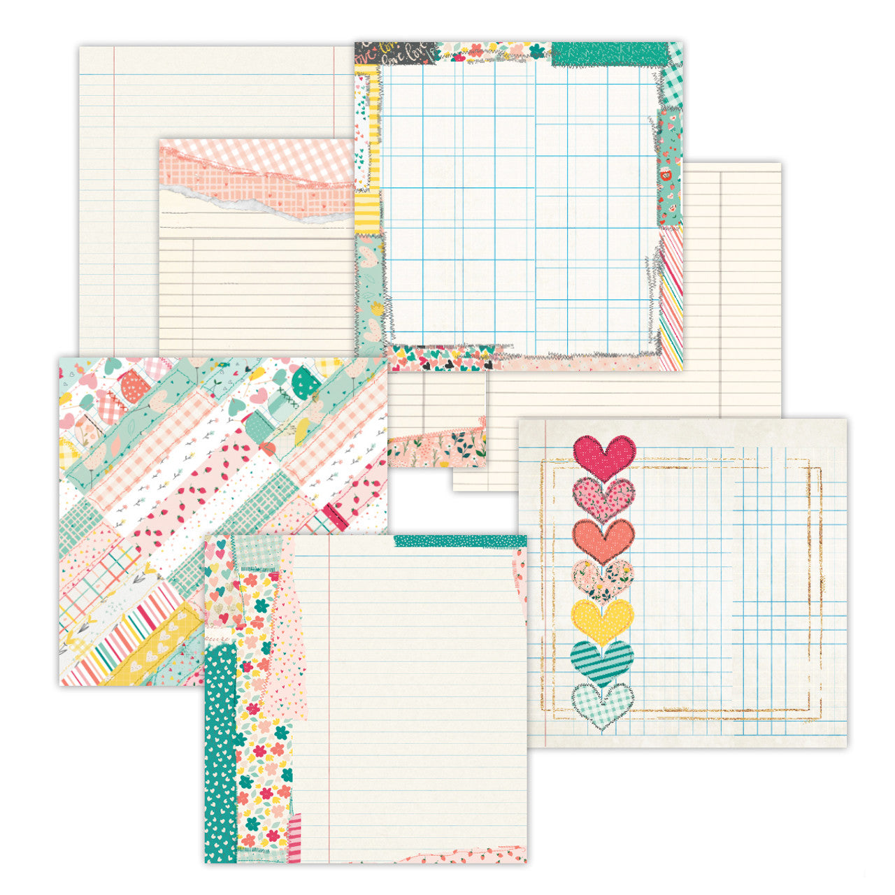 Love is Kind . 12 x 12 Mixed Paper Pack