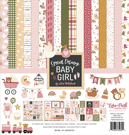 Special Delivery Baby Girl . Collection Kit