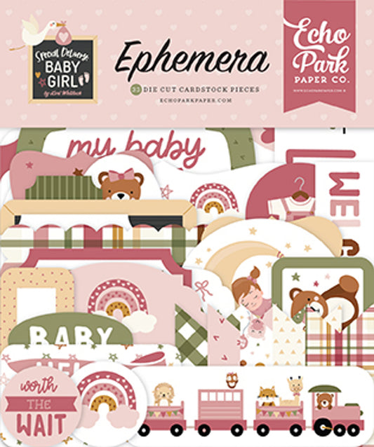 Special Delivery Baby Girl . Ephemera