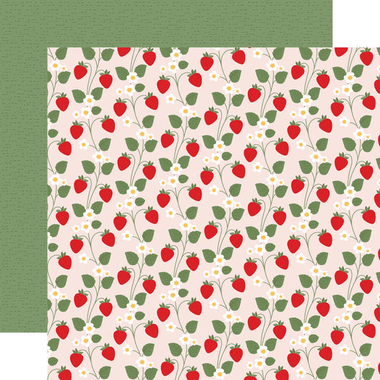 Strawberry Fields . Blooming Berries