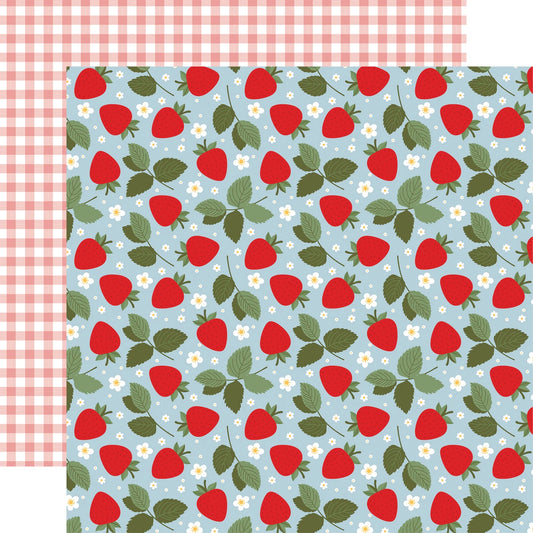 Strawberry Fields . Fresh Picked Strawberries