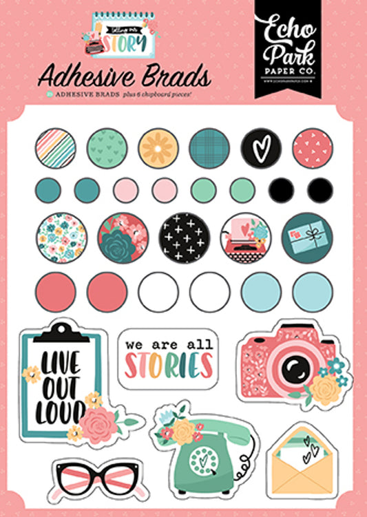 Telling Our Story . Adhesive Brads