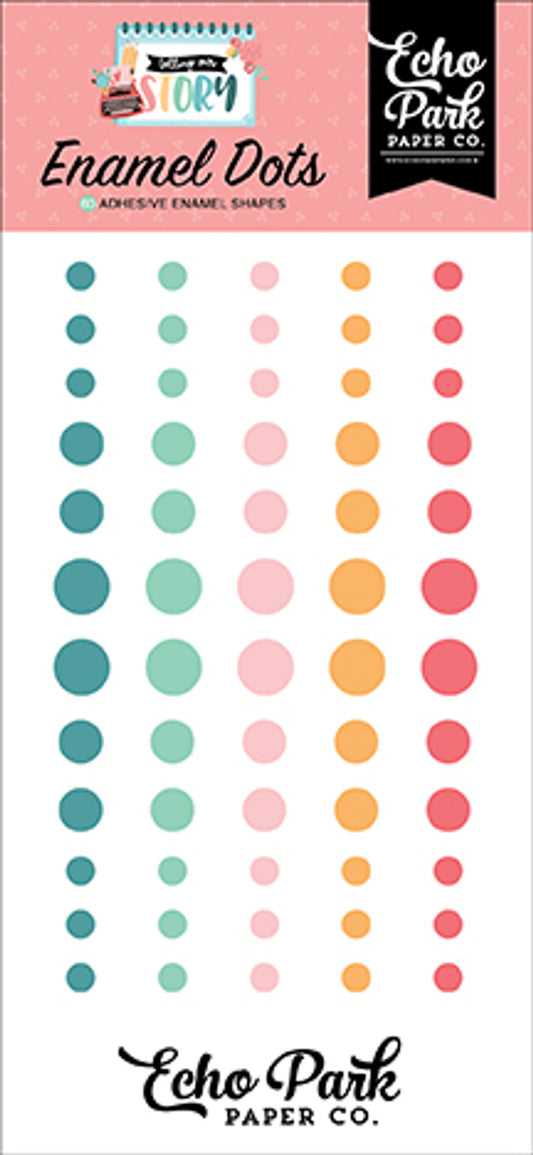Telling Our Story . Enamel Dots