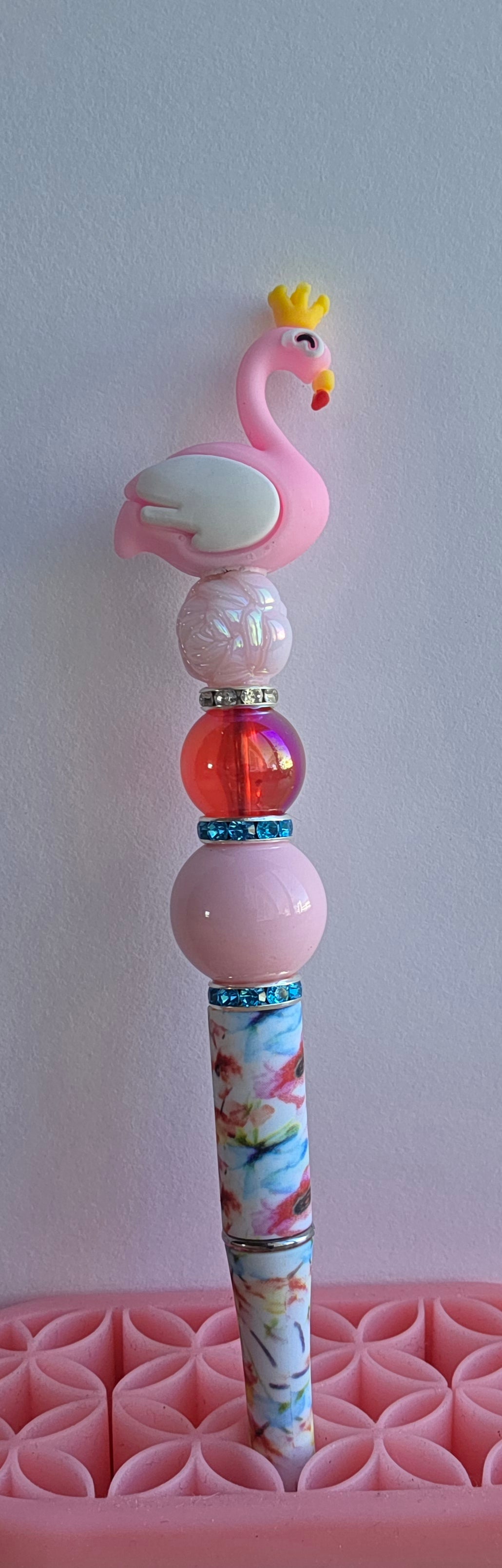 Queen Flamingo . Designer Pen