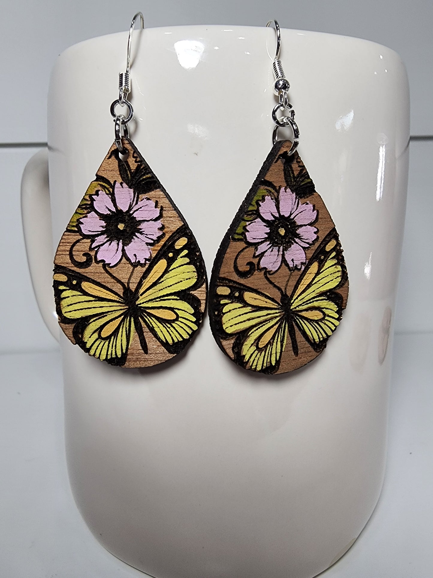 Butterfly . Earrings