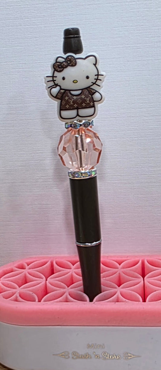Earth-tone Hello Kitty . Designer Pen