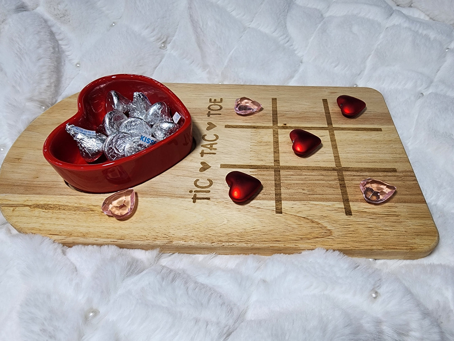 Tic Tac Toe Game Board . Valentine's Day